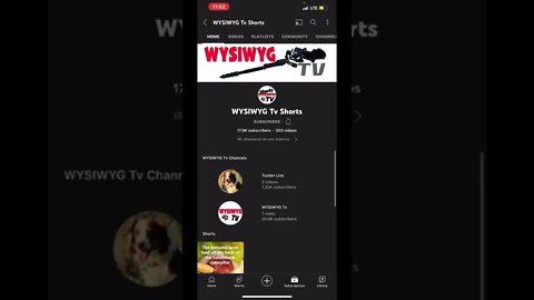 Where in the world is @WYSIWYG Tv Shorts maybe Twitch?