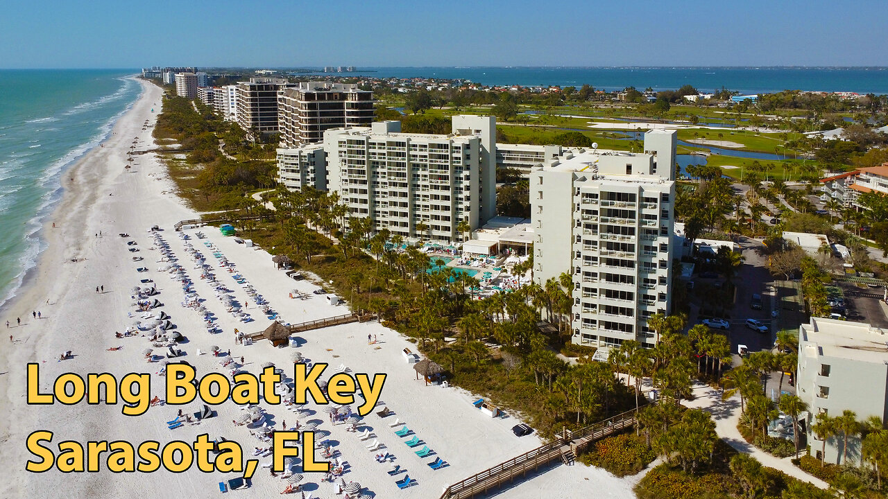 Long Boat Key (Sarasota, FL) - drone fly over