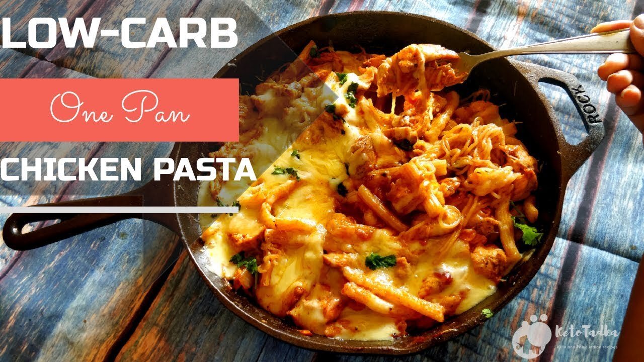 Keto Recipes Pasta - Shirataki Chicken Pasta