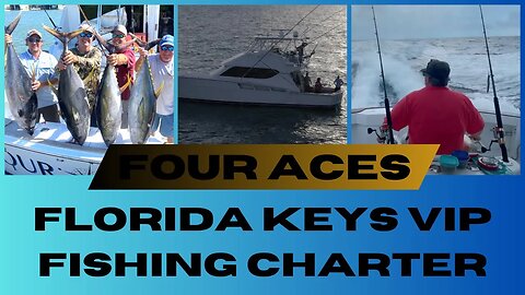 Florida Keys VIP Yacht Charter / Sunset Cruise / Four Aces