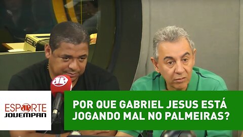 Por que Gabriel Jesus está jogando mal no Palmeiras?