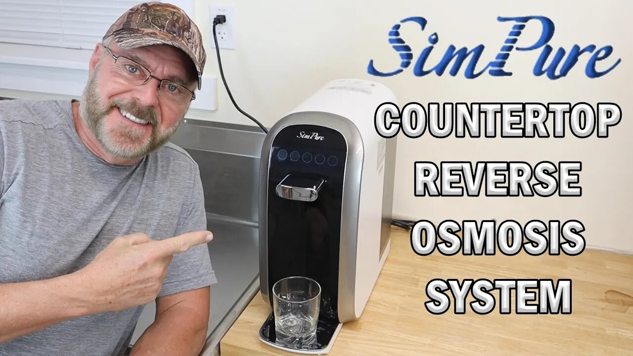 Simpure Y7P-BW Reverse Osmosis Countertop System