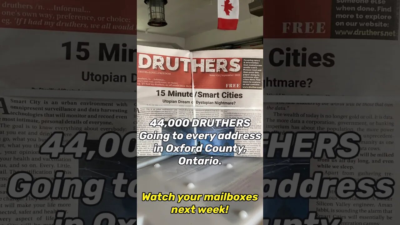 44,000 DRUTHERS going to every mailbox in Oxford County. See: druthers.net/neighbourhood