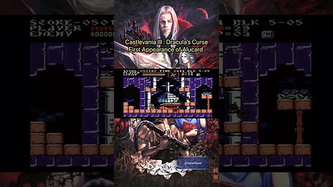 Castlevania III: Dracula’s Curse - Meeting Alucard @AdrianFahrenheitTepes #alucardcastlevania