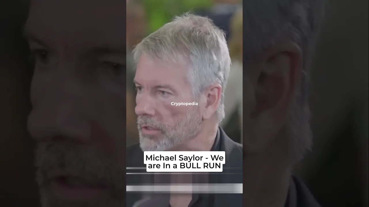 We are in a BULL RUN [Michael Saylor] #michaelsaylor #bitcoin #bitcoinnews #crypto #shorts #btc