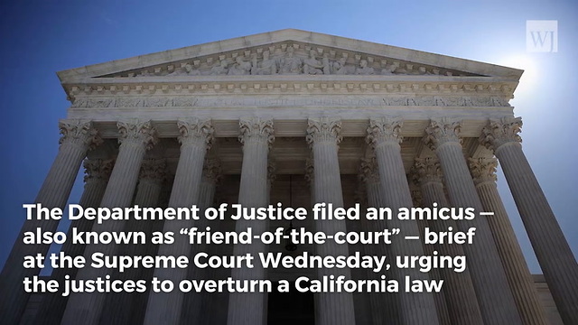 DOJ Joins Lawsuit Against California in Support of Pro-Life Crisis Pregnancy Centers