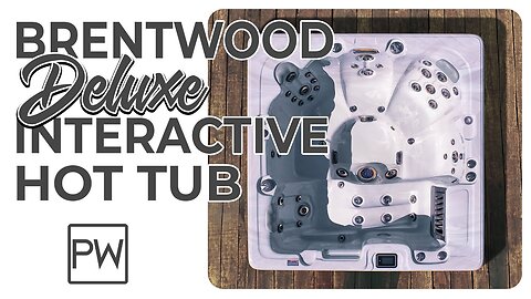Introducing the Brentwood Deluxe Interactive Hot Tub | Pool Warehouse