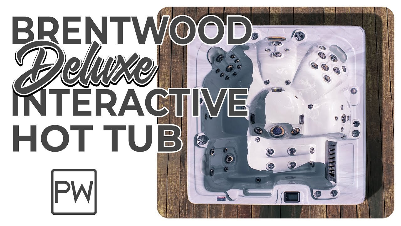 Introducing the Brentwood Deluxe Interactive Hot Tub | Pool Warehouse