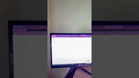 My desktop office for work from home