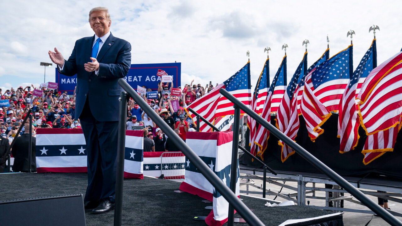 President Donald J. Trump's largest Save America rally in Iowa, with over 70,000 MAGA patriots.
