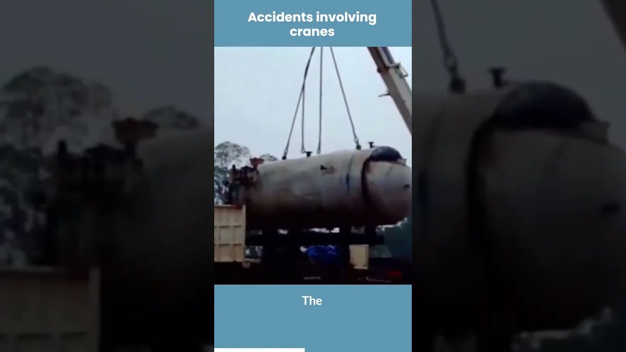 Accidents Involving Cranes