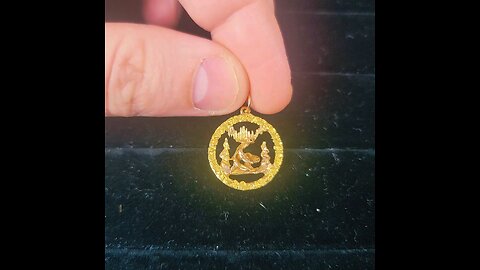 22k Solid Gold Nugget Pendant #22k #nuggets #trending #popularcreator #viral #foryoupageofficiall