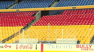 Going back in time: Sabres decorate KeyBank Center to look like The Aud