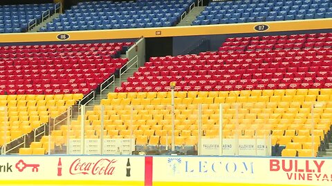 Going back in time: Sabres decorate KeyBank Center to look like The Aud