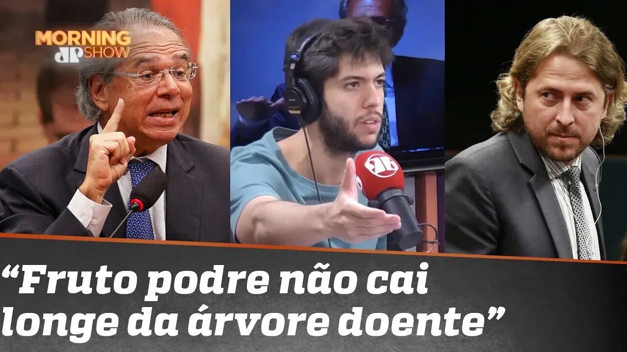 "Fruto podre não cai longe da árvore doente”, diz Coppolla sobre Zeca Dirceu e Paulo Guedes