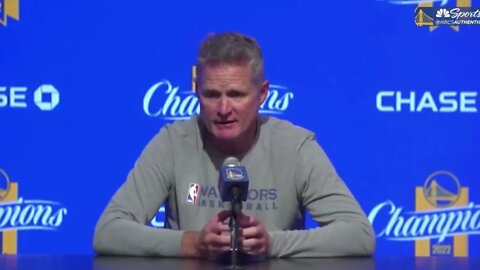 Steve Kerr Responds To Draymond Green FIGHT!