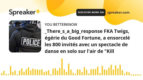 _There_s_a_big_response FKA Twigs, égérie du Good Fortune, a ensorcelé les 800 invités avec un spect