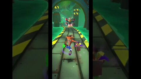 Nitro Dr. N. Gin Battle Run Gameplay On Sewer or Later - Crash Bandicoot: On The Run!