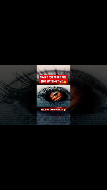 ADVICE FOR YOUNG MEN: REAL TALK ⚠️ #shorts