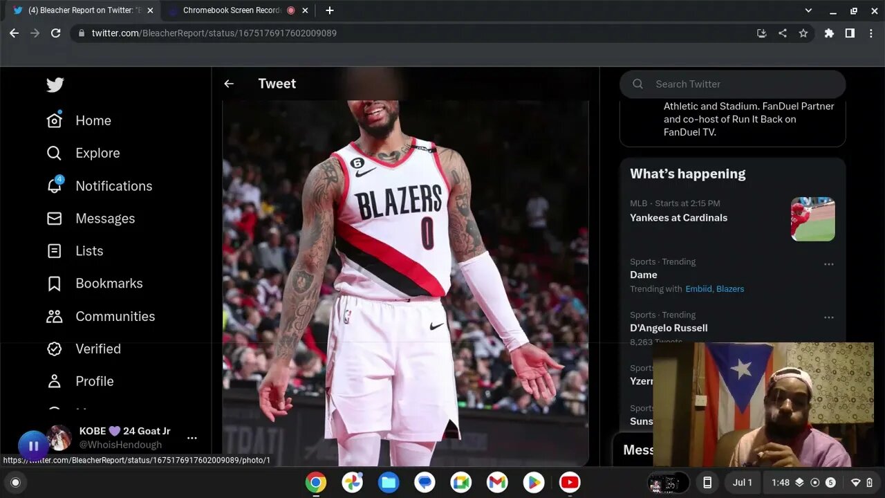 DAME REQUEST A TRADE FINALLY ?