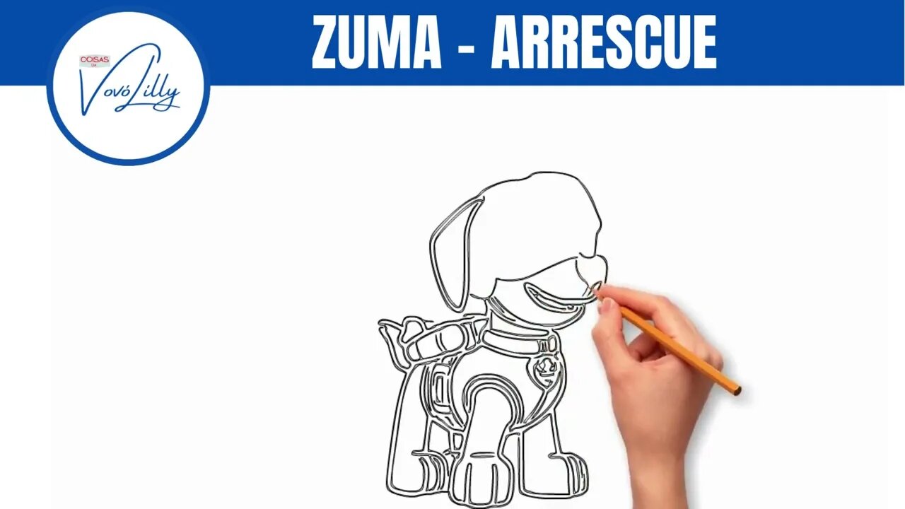 COMO DESENHAR | ZUMA - ARRESCUE | PASSO A PASSO. MUITO FÁCIL