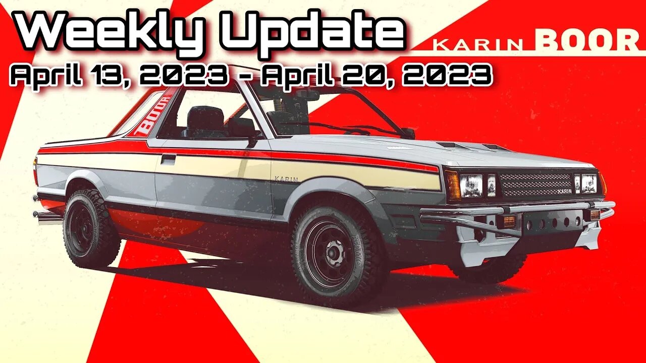 GTA Online - Weekly Update [April 13, 2023 - April 20, 2023] & Upcoming Quality Of Life Updates