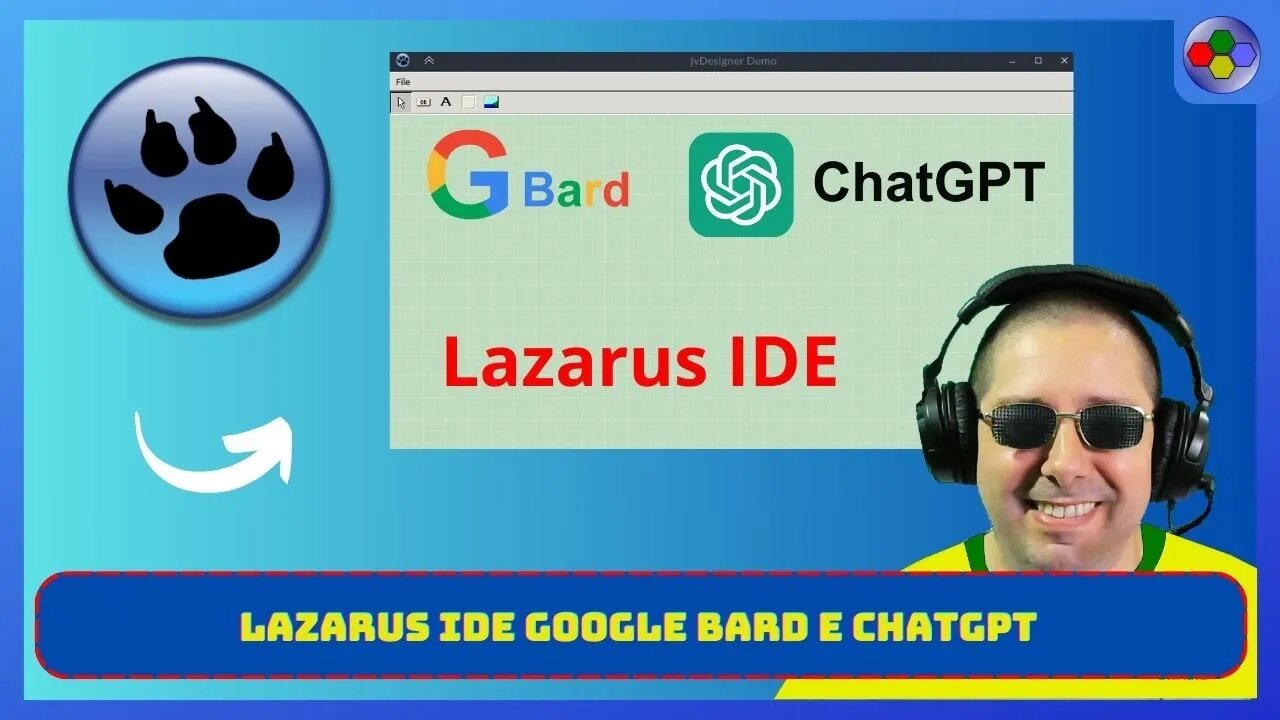 PROGRAMANDO NO LAZARUS IDE COM O CHATGPT E GOOGLE BARD