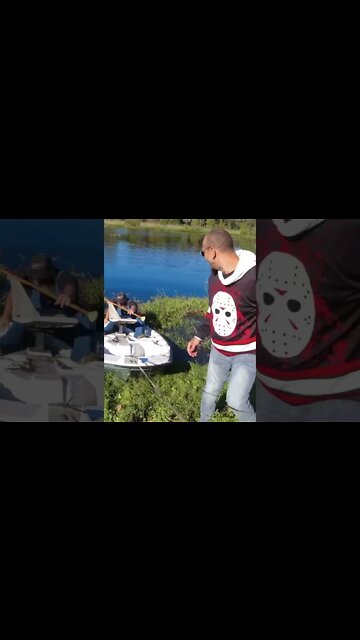 Peepaw is stuck in a boat