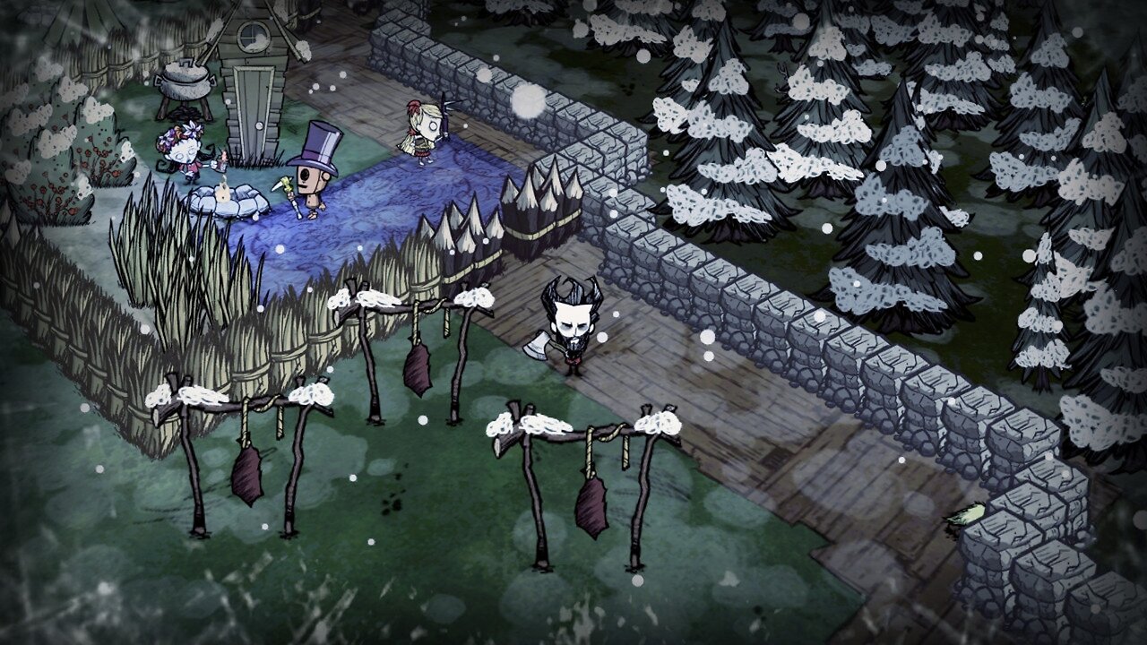 Don't Starve Together Gameplay Ep 3 Freezing Fall!