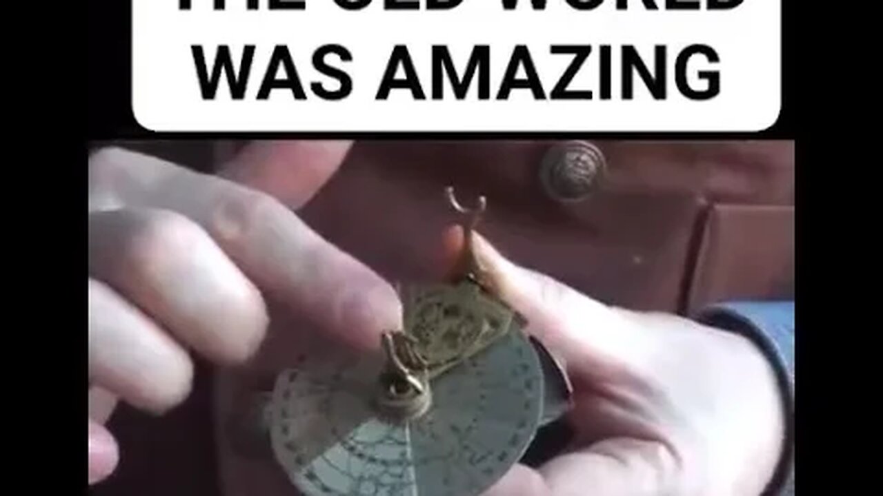 some sort of navigation sextant, astrological calendar for flat earth