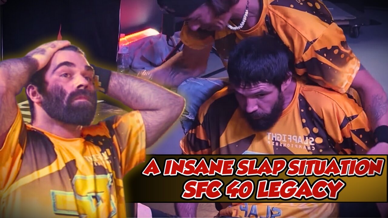 A INSANE SLAP SITUATION - SFC 40 LEGACY #slapfightchampionship #slapfight