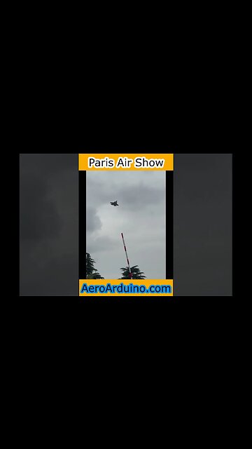 How Fast Can F-35 Fly At Paris Air Show #Aviation #Flying #AeroArduino