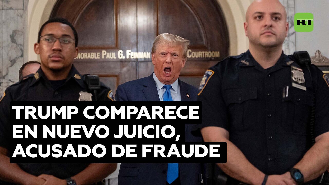 Arranca la audiencia por fraude civil contra Trump