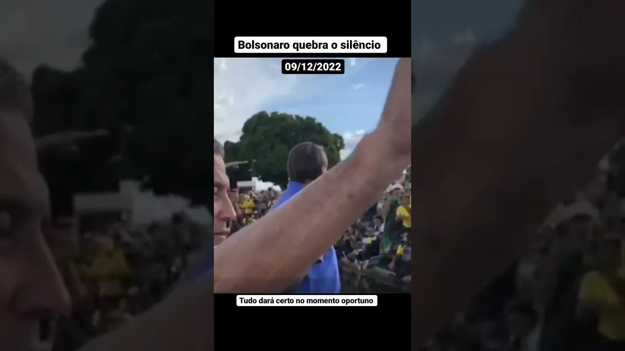 URGENTE: Bolsonaro quebra o silêncio!!! O Leão saiu da Jaula 🇧🇷