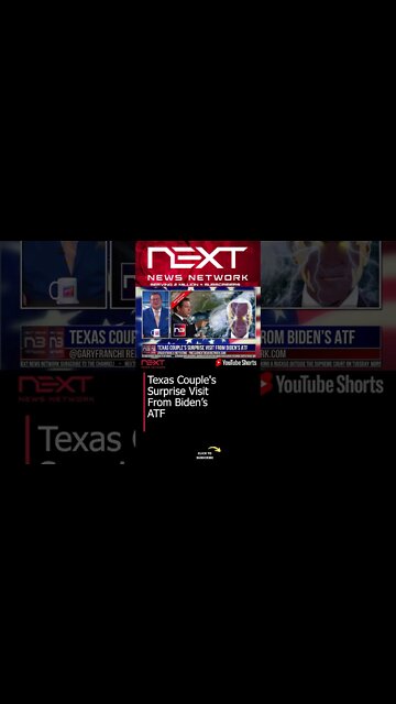 Texas Couple's Surprise Visit From Biden’s ATF #shorts