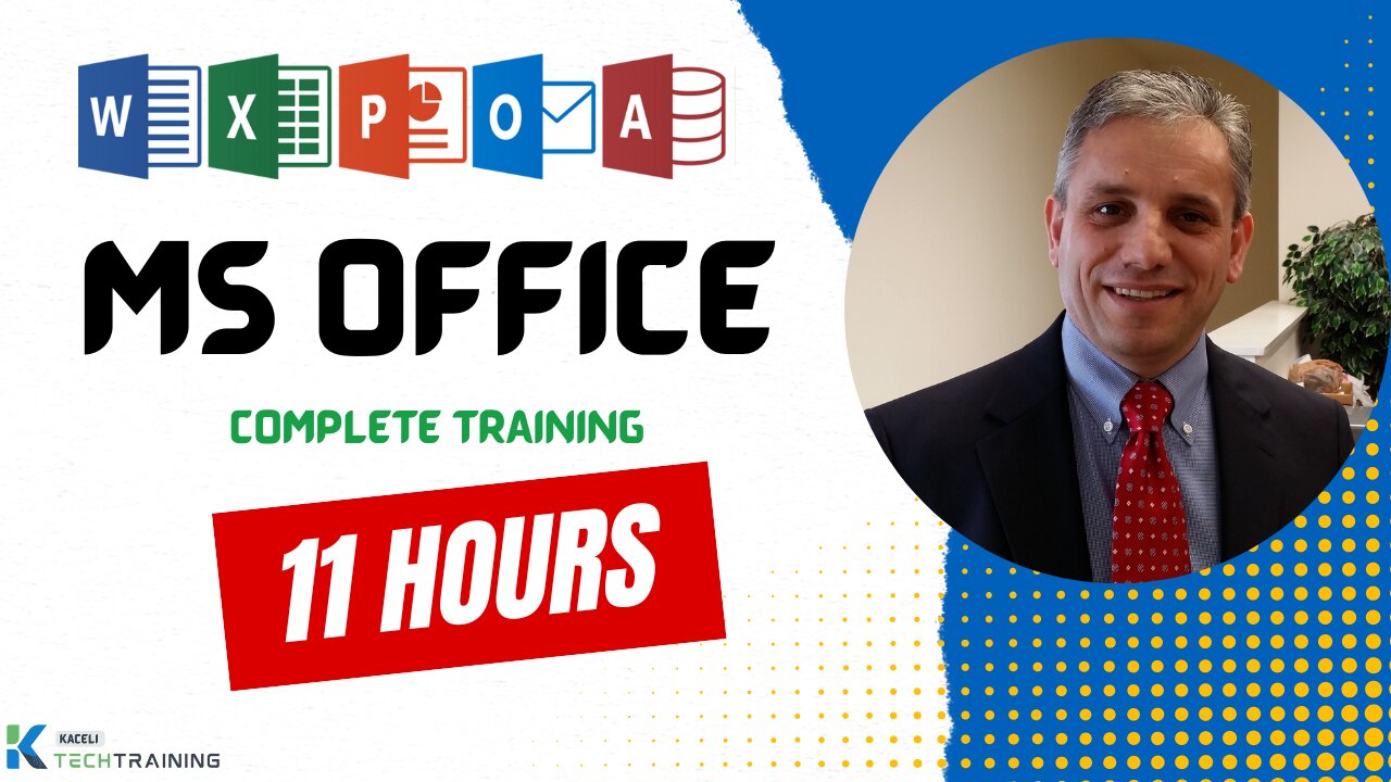 Microsoft Office Complete Training 11 Hours