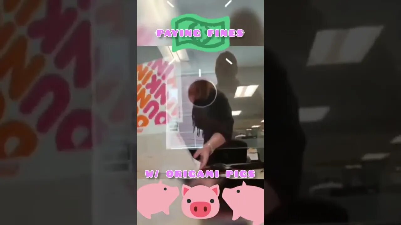FINE PAID WITH PIGS! #1ACOMMUNITY