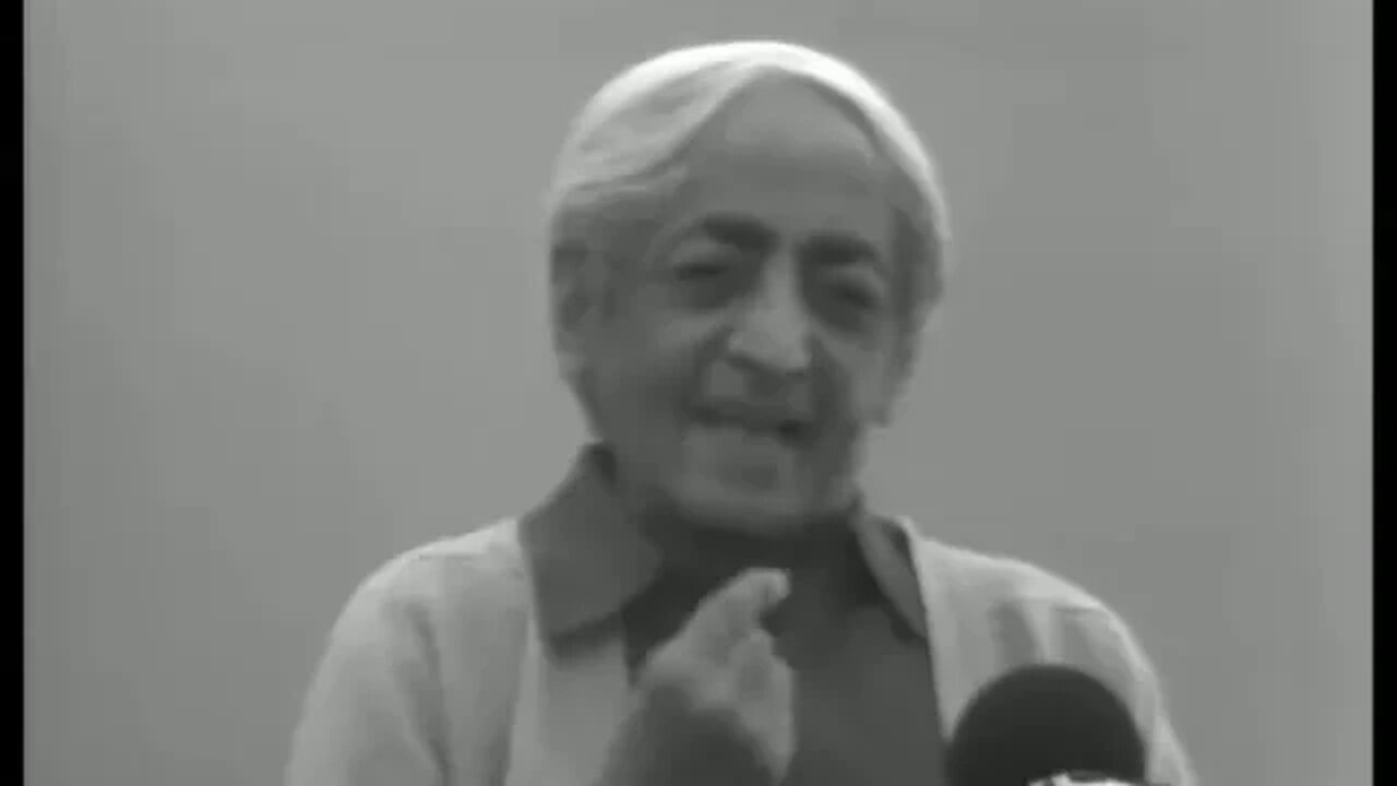 J Krishnamurti Saanen 1976 Public Talk 7 When you are a light to yourself you are
