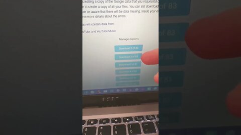 Google takeout é ótima ferramenta para canais pequenos ... para grande recomendo baixar manualmente