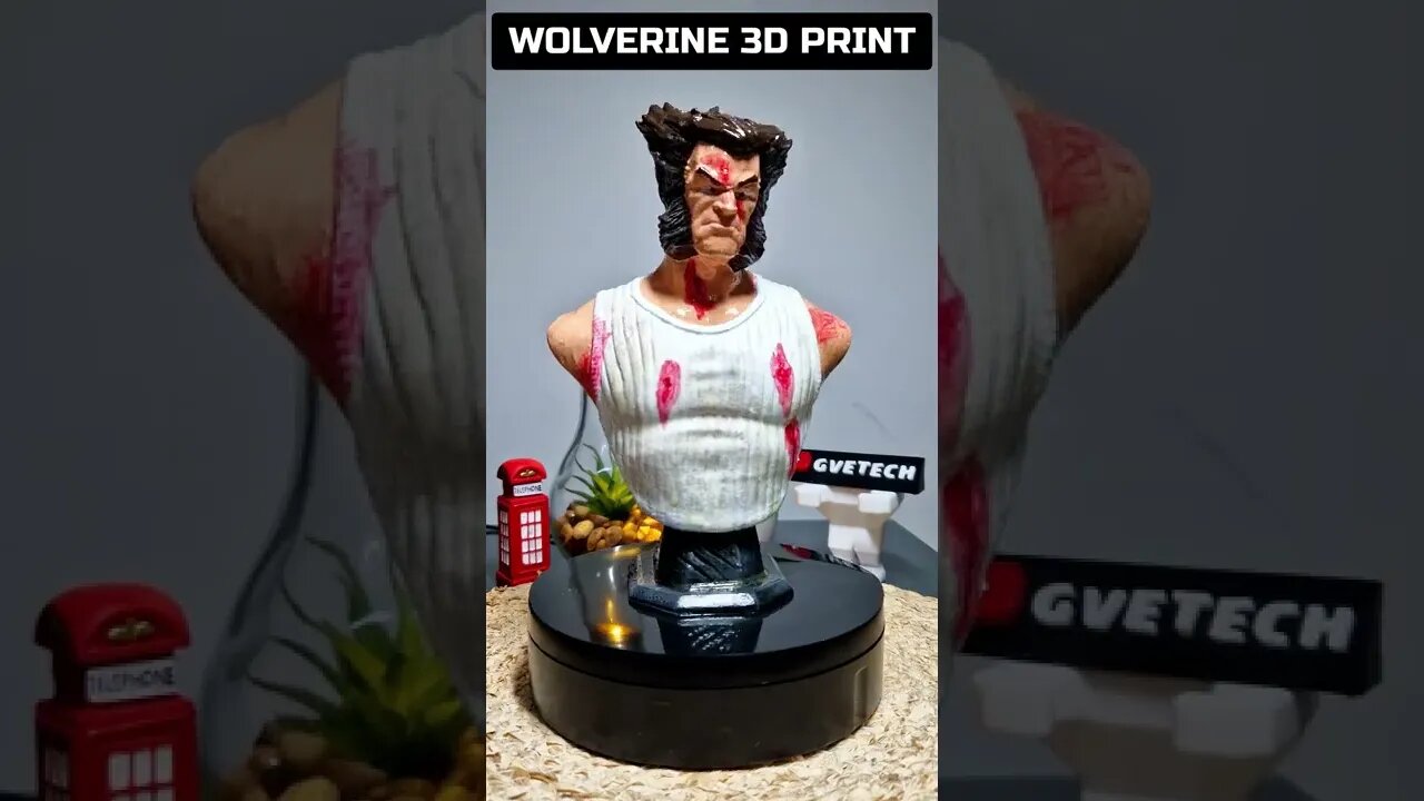 3D Printed Wolverine X-Men #shorts #xmen #wolverine #deadpool3