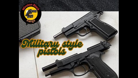 Centurion 14 high power 9mm & Melik Derya 9mm tabletop look at.