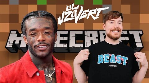 Lil Uzi Vert Shocked by Mr. Beast's Minecraft Challenge