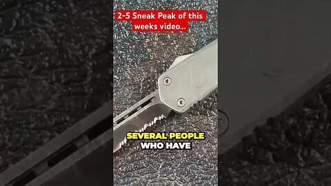 2-5 Sneak Peak, Raven Crest Tactical OTF Knife…