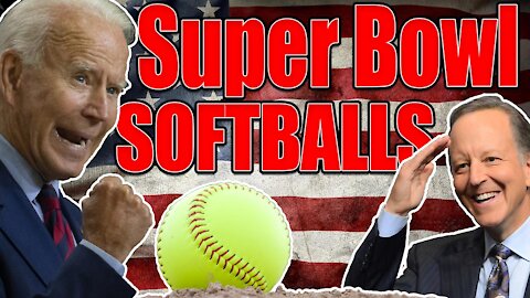 Jim Gray lobs softballs to Biden in Super Bowl interview.