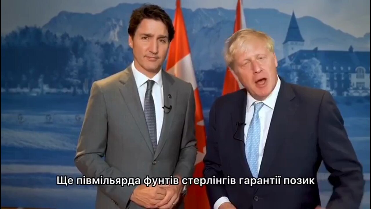 Boris Johnson and Justin Trudeau support Ukrainian nationalism