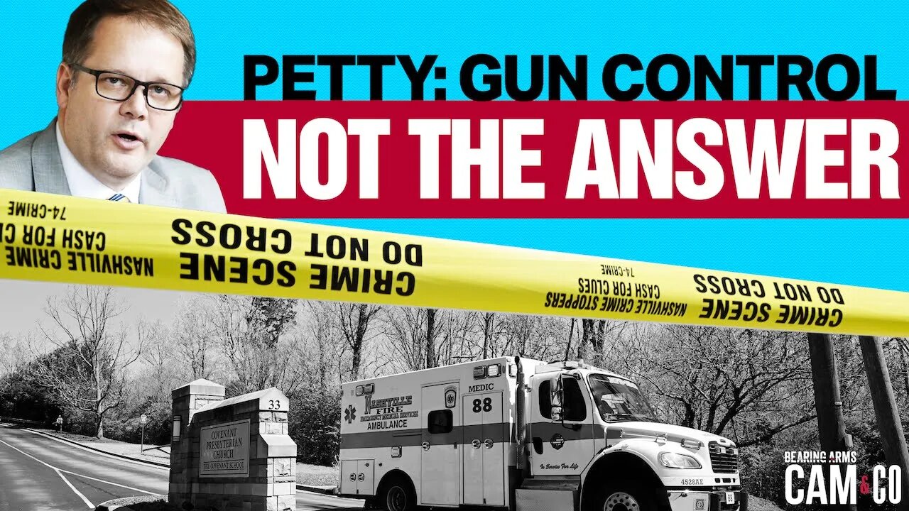 Petty: Gun Control Not the Answer to Preventing School Shootings