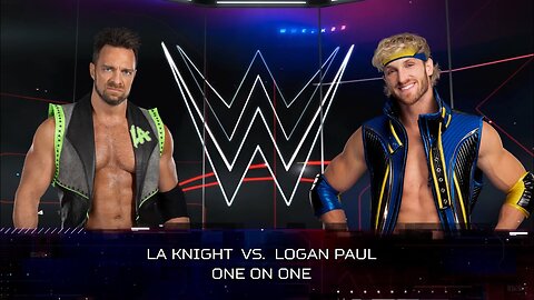 WWE 2K24 LA Knight vs Logan paul Summerslam