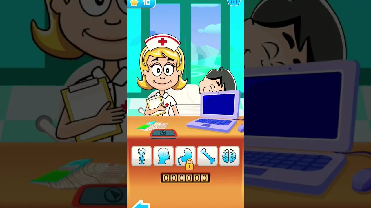 Doctor Kids 4 Gameplay 🐸💧🍄☀️🌟 #shorts #gamesios #gamesandroid #gaming #walkthrough