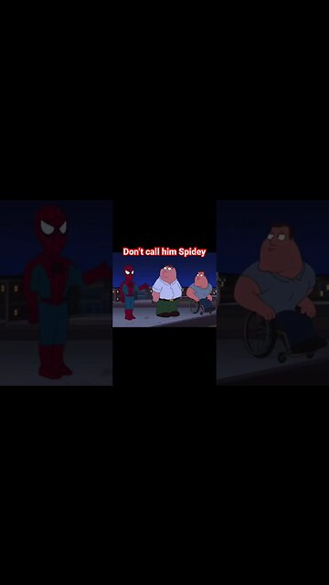 Family Guy Spider-Man Don’t Call Me Spidey
