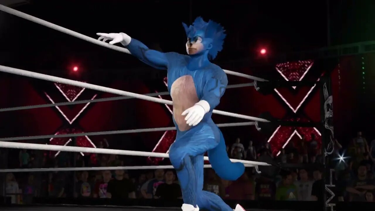 WWE2K22: Sonic Full Entrance